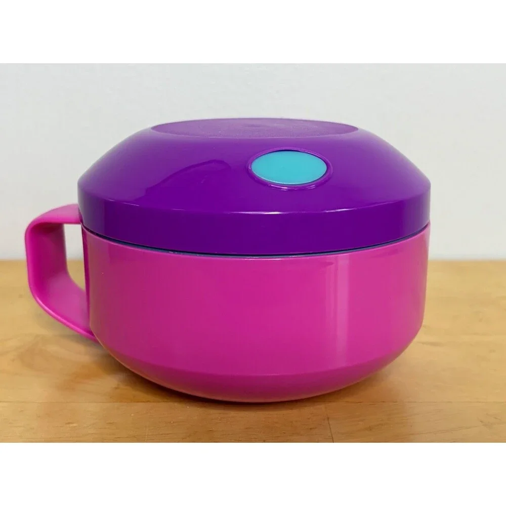 Aladdin Thermos Lunch Box Soup Built-In Spoon Bowl Mug 12 oz